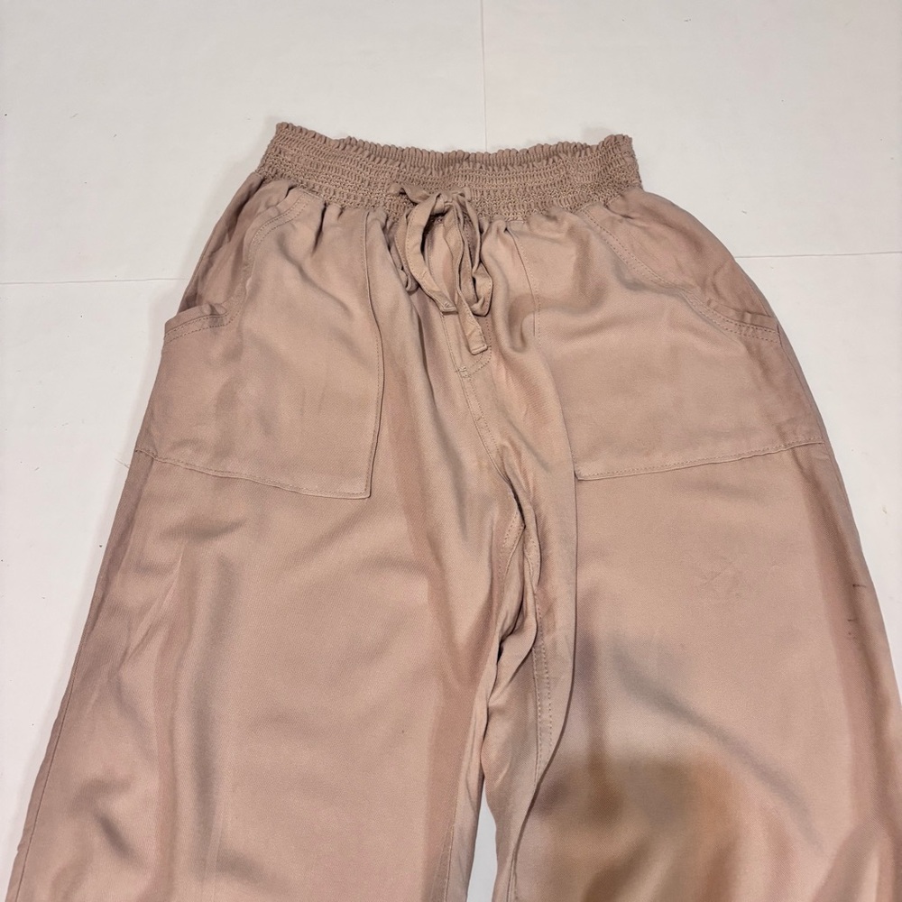 Ci Sono Beige Textured Pants - Picture 3 of 10